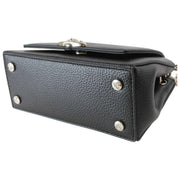 Borsa piccola Vivienne Westwood Hazel Grain - Nera