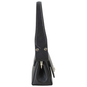 Borsa piccola Vivienne Westwood Hazel Saffiano - Nera