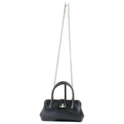 Borsa piccola liscia Vivienne Westwood Pamela - Nera