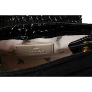 Vivienne Westwood Quilted Velvet Hazel Small Handbag - Black