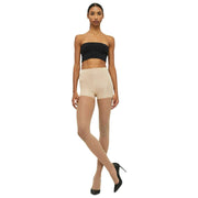 Collant di controllo Wolford Individual ultra velato 10 denari - Beige cosmetico