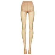 Collant di controllo Wolford Individual ultra velato 10 denari - Gobi Beige
