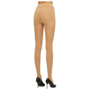 Collant con supporto per le gambe Wolford Miss W 30 denari - Gobi Beige