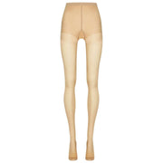 Collant con supporto per le gambe Wolford Miss W 30 denari - Gobi Beige