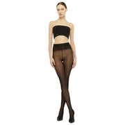 Collant con supporto per le gambe Wolford Synergy 40 denari - Nero