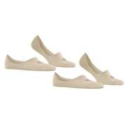 Burlington Everyday 2-Pack No Show Socks - Beige