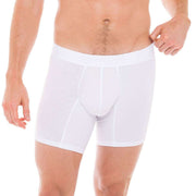 Comfyballs Cotton Long Boxer - Ghost White