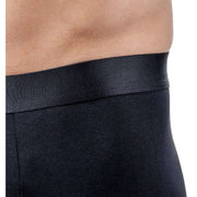 Comfyballs No Show Cotton Long Boxer - Black