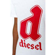 Diesel Diegor K54 T-Shirt - White/Red