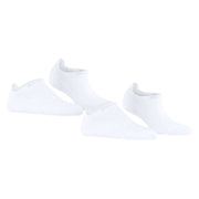 Esprit Active Basic 2 Pack Sneaker Socks - White