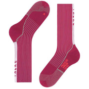 Falke BC Impulse Striped Socks - Rose Pink