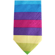 Knightsbridge Neckwear Kensington Striped Silk Tie - Multi-colour