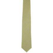 Michelsons of London Diamond Geometric Silk Tie - Yellow