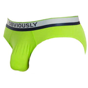 Obviously PrimeMan AnatoMAX Brief - Lime Green