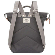 Roka Bantry B Medium Sustainable Canvas Backpack - Carbon Grey