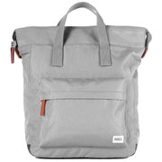 Roka Bantry B Medium Sustainable Canvas Backpack - Stormy Grey