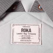 Roka Finchley A Large Sustainable Canvas Backpack - Mist Grey