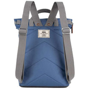 Roka Finchley A Medium Sustainable Canvas Backpack - Burnt Blue