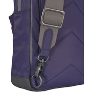 Roka Willesden B Sustainable Nylon Scooter Bag - Mullberry Purple