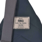 Roka Willesden B Sustainable Nylon Scooter Bag - Smoke Grey
